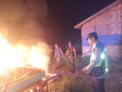 Polsek Pancur Batu Turun Langsung ke Lokasi Perjudian Terkait Berita di Media Online dalam Rangka Ramadhan