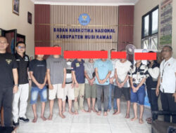 Hasil Gakkum Narkoba di Desa Tanah Priuk, Satresnarkoba Polres Musi Rawas Penyidikan 1 Pelaku, Rehab 10 Orang, 2 Negatif