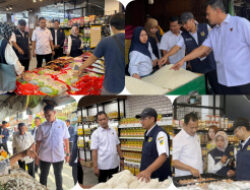 Pantau Harga dan Ketersediaan Bahan Pokok, Satgas Pangan Polda Sulteng Sidak Pasar Tradisional dan Retail Modern