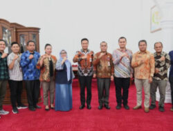 Kepala BPJS kesehatan Cabang Sibolga Bersama Kepala BPJS Kabupaten Humbang Hasundutan Lakukan Kunker ke Bupati Humbahas