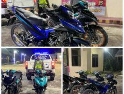 Respon Cepat Laporan Masyarakat, Sat Lantas Polres Aceh Timur Tertibkan Aksi Balap Liar di Peureulak Barat