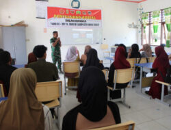 Satgas TMMD 123 Kodim 1416/Muna Sosialisasikan Bela Negara