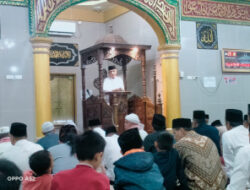 Wawako Lubuk Linggau Laksanakan Safari Ramadhan di Masjid Baitul Amin