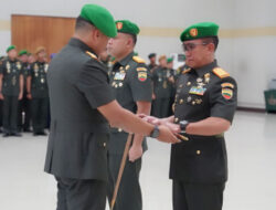 Pangdam l/BB Pimpin Serijab Danrem 032/Wbr, Brigjen TNI Mahfud