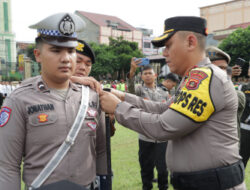 Menjelang Libur Lebaran 1446 H, Polres Lubuk Linggau Laksanakan Apel Gelar Pasukan Operasi Ketupat 2025