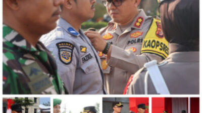 Polres Aceh Timur Gelar Apel Operasi Ketupat Seulawah 2025