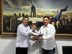 Bandara Kalimarau Buka Jalur Maskapai Sriwijaya Air Terbang Dilangit Berau Tiga Kali Seminggu 