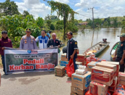 Bantuan Sembako Datang Dari Keanggotaan Grup Whatsapp Info Terkini Berau Untuk Korban Banjir Kampung Inaran