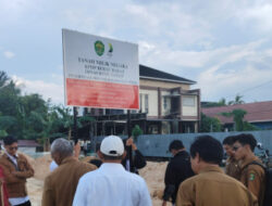 KPHP Berau Barat Tinjau Lokasi Aset Tanah, dan Pemasangan Plang Informasi Tanah Milik Negara