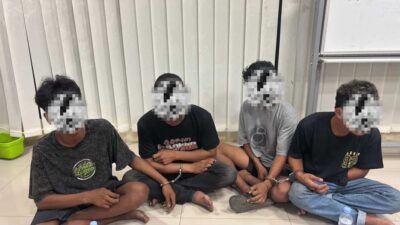 Tak Terima Disalip, Empat Pemuda Lakukan Pengeroyokan