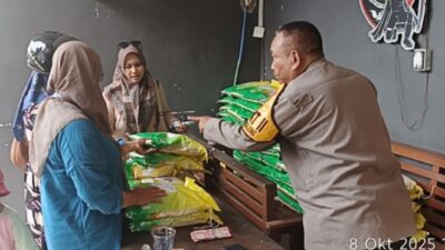 Polsek Sambaliung Dukung Program Gerakan Pangan Muarah Bagi Masyarakat