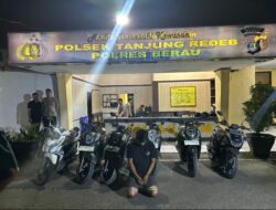 Respon Cepat Laporan Warga, Polres Berau Tangkap Pelaku Curanmor
