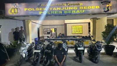 Respon Cepat Laporan Warga, Polres Berau Tangkap Pelaku Curanmor