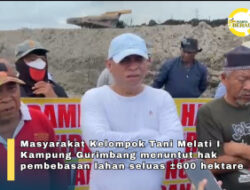 Kelompok Tani Melati I Tuntut Pembebasan 600 Hektare Lahan, Duduki Jalur Houling  Pit PAMA Gurimbang  PT. Berau Coal