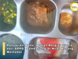 Penyajian MBG di Sambaliung Tuai Kritik : Porsi lauk Kurang, Kualitas Menu Dipertanyakan