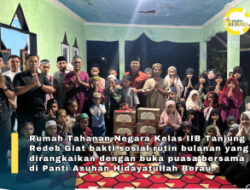 Rutan Kelas IIB Tanjung Redeb Gelar Bansos Rutin dan Buka Puasa Bersama di Panti Asuhan Hidayatullah Berau