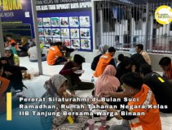 Pererat Silaturahmi di Bulan Suci Ramadhan, Rumah Tahanan Negara Kelas IIB Tanjung Redeb Laksanakan Program MESRA