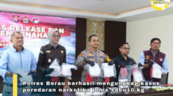 Kurir Sabu 10 Kg Dibekuk di Berau Merupakan Residivis 