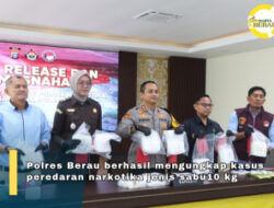 Kurir Sabu 10 Kg Dibekuk di Berau Merupakan Residivis 