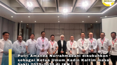 Dilantik di IKN, Putri Amanda Resmi Pimpin Kadin Kaltim 2025–2030