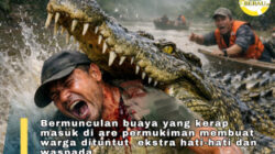 Sungai Berau Darurat Buaya, Menjadi Puncak Predator Muara 