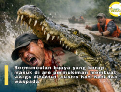Sungai Berau Darurat Buaya, Menjadi Puncak Predator Muara 