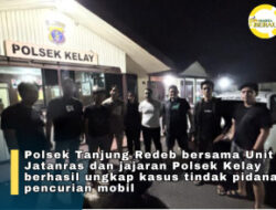 Respon Cepat Polsek Tanjung Redeb, Pelaku Bawa Kabur Mobil Diciduk di Kelay