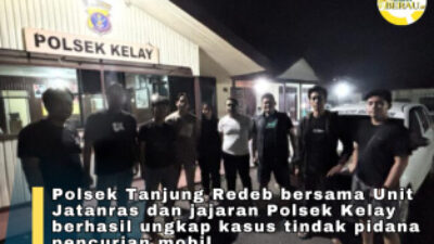 Respon Cepat Polsek Tanjung Redeb, Pelaku Bawa Kabur Mobil Diciduk di Kelay