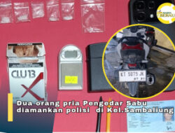 Satresnarkoba Polres Berau Gerebek Rumah Dua Pengedar Sabu di Sambaliung