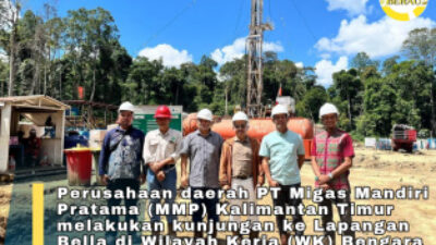 Produksi Gas 7 MMSCFD Bengara II, Nilai Ekonomi Gas Lapangan Bella Capai Rp337 Miliar per Tahun, PI Berau Jadi Motor Perekonomian Baru