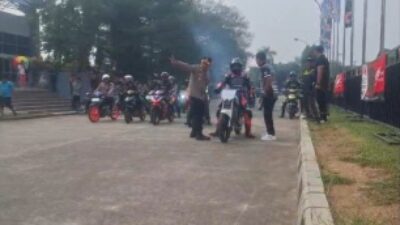 Kapolres Berau Dukung Road Race HUT ke-67 Pemuda Pancasila, Lahirkan Pembalap Muda Berprestasi